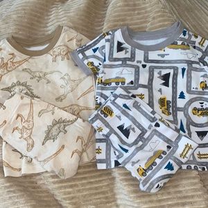 Set of toddler boy pajamas